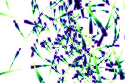 Photo magnetic field lines charged particles