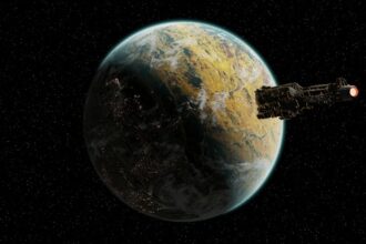 Photo space warfare history concept development