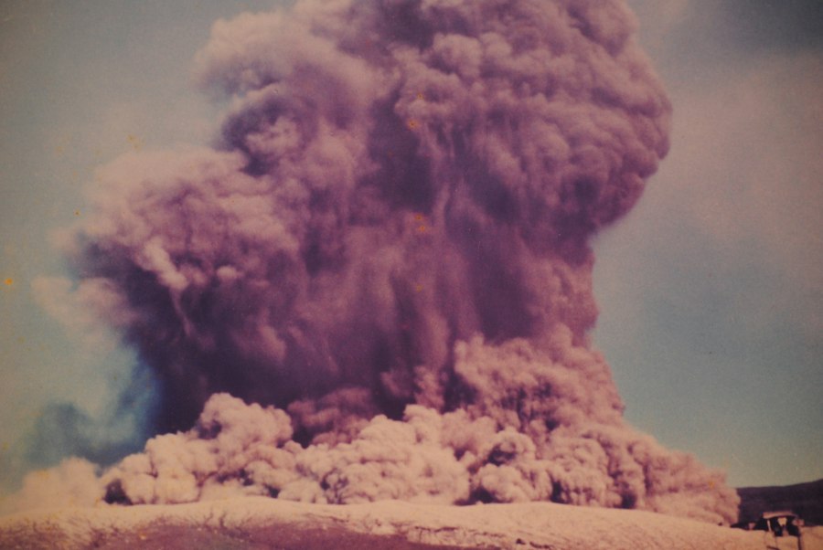 stratospheric nuclear explosion fallout