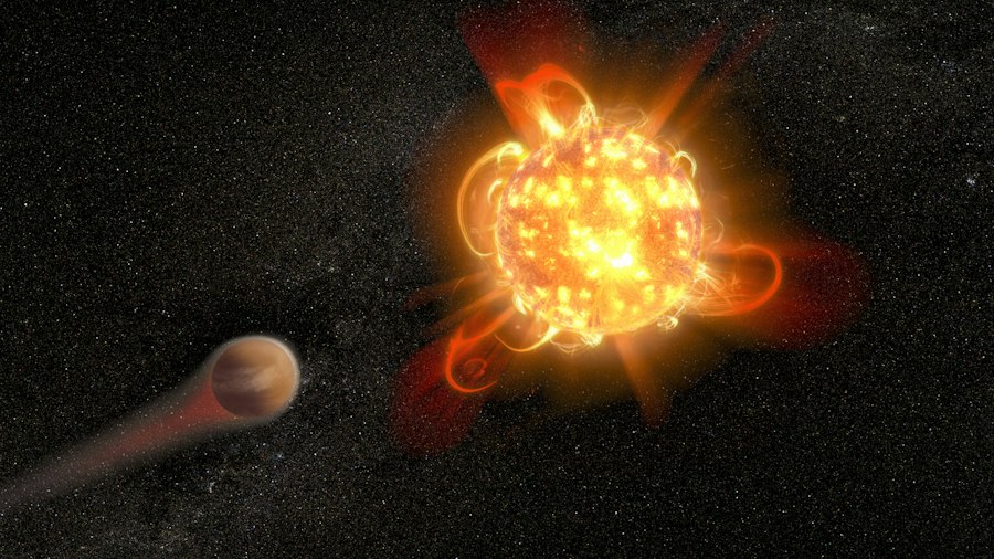 Photo nuclear weapons outer space explosion