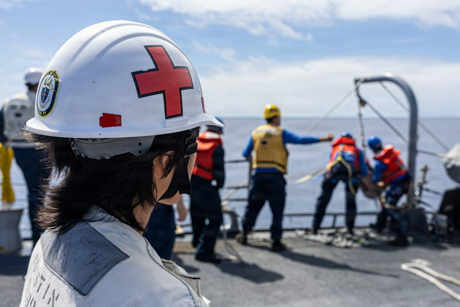 navy crew ionizing radiation exposure