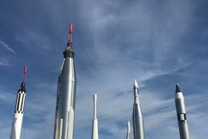 Photo Cold War space weapons testing