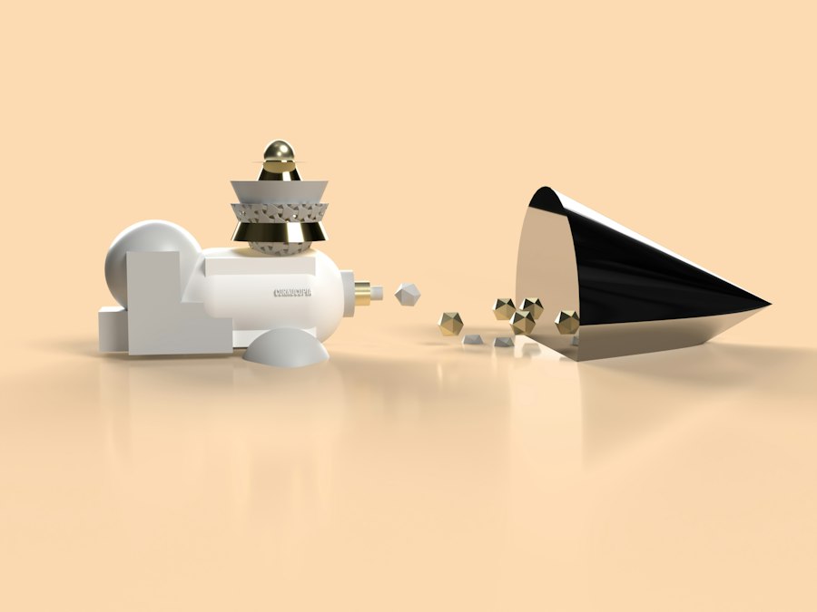 Photo rocket assisted braking mechanism