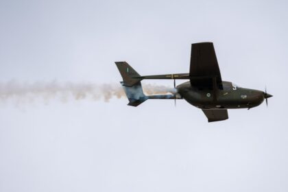 Photo experimental military aircraft crashes