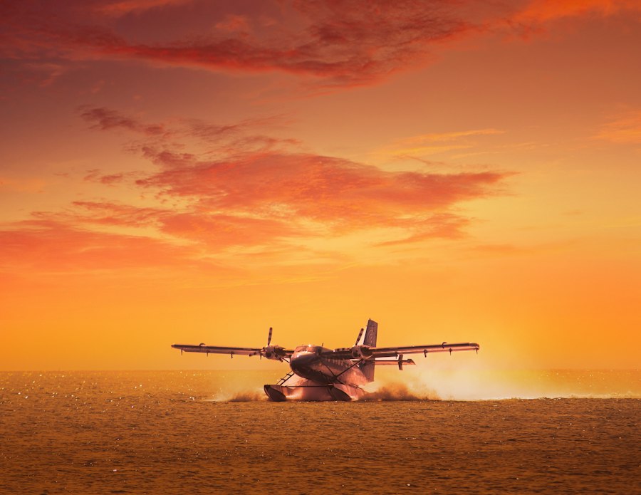 Photo C-130 Hercules rocket assisted landing