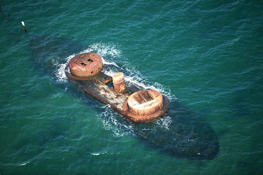 Soviet submarine 17 knot collision