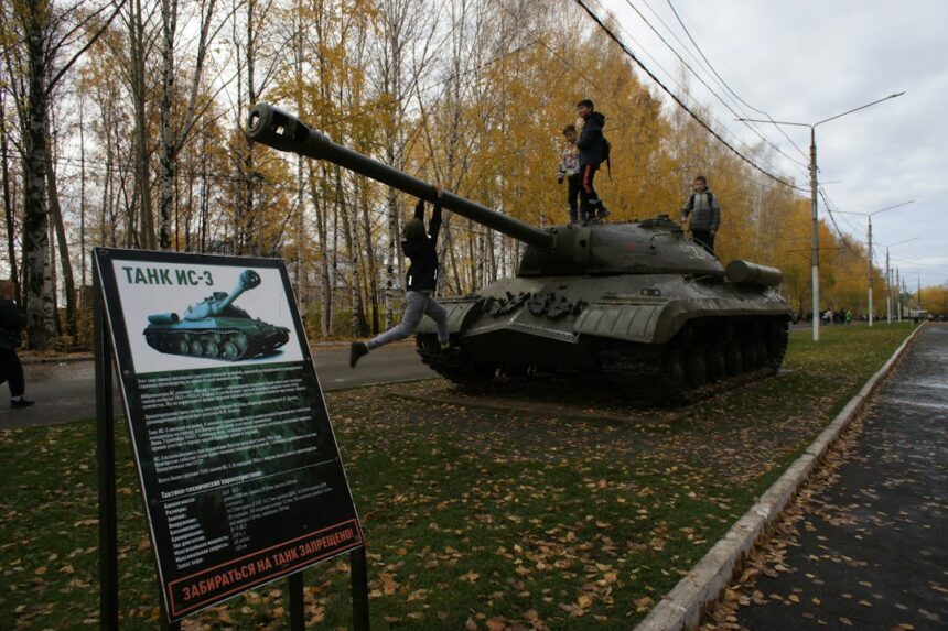 Photo captured soviet military equipment intact