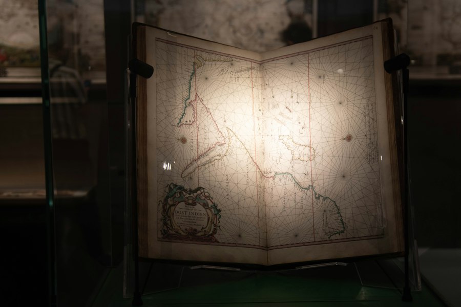 HMS Sovereign ship navigation map