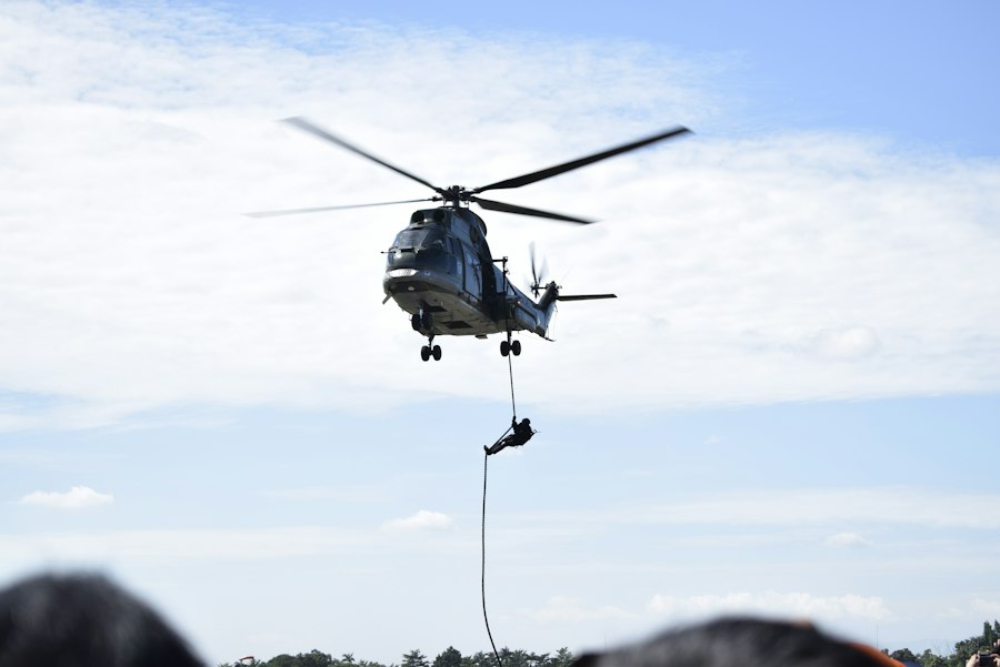 heavy lift helicopter operation