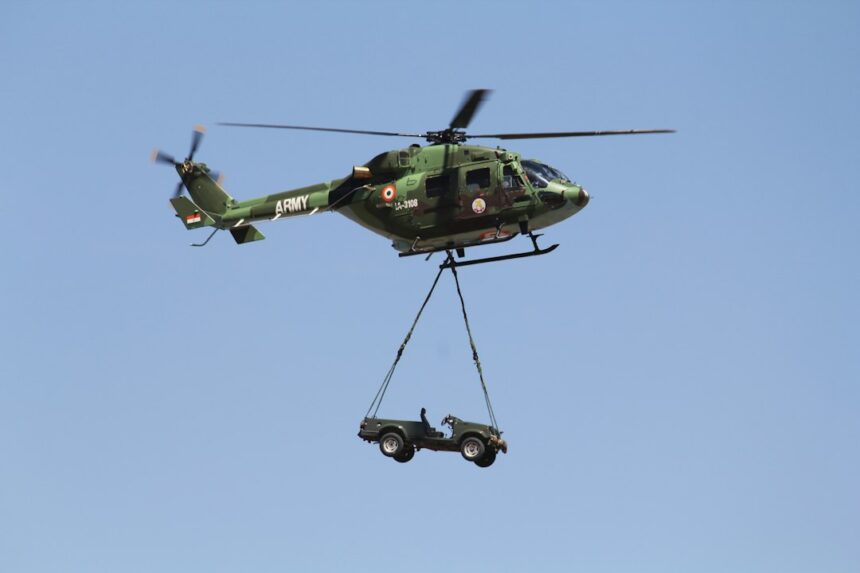Photo sling load radar extraction military