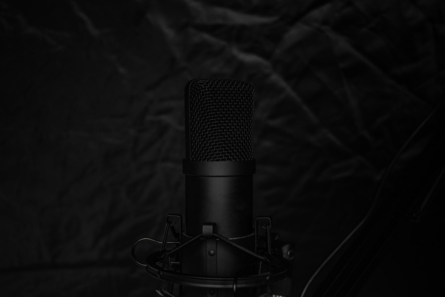 tunnel noise microphone recording