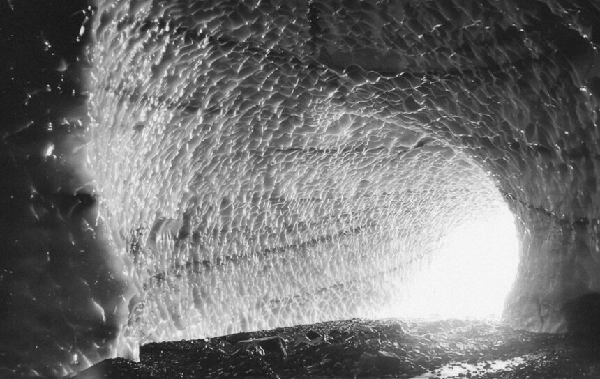 Photo Soviet propaganda tunnel excavation