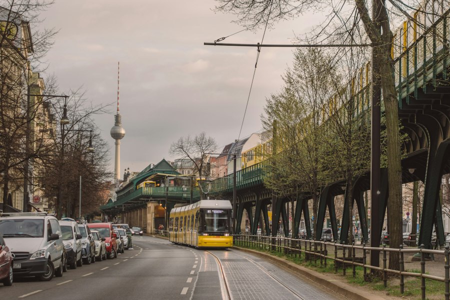 Photo Berlin sector boundary tunnel