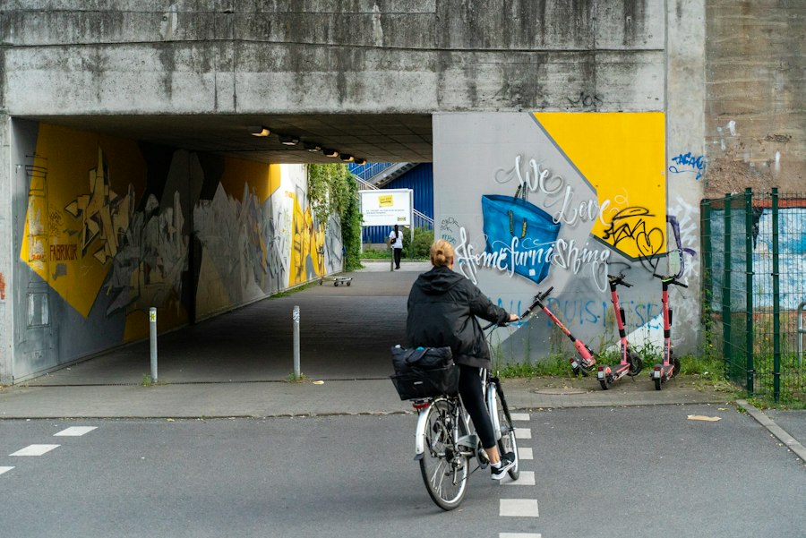 Berlin sector boundary tunnel