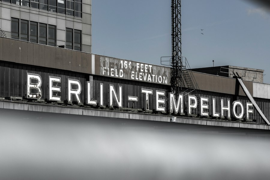 Photo Berlin tunnel steel construction