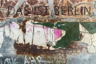 Photo Berlin tunnel steel liner plates