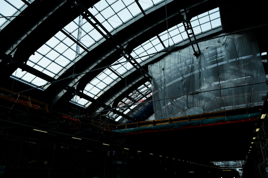 Berlin tunnel steel liner plates